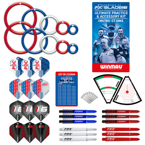 Winmau Winmau PDC Ultimate Practice & Zubehör Kit