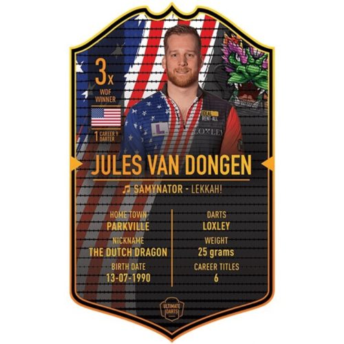 Ultimate Darts Ultimate Darts Card Jules van Dongen