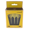 CUESOUL Cuesoul ROST T19 Integrated Dart Flights Big Wing Carbon Yellow - Dart Flights