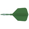 CUESOUL Cuesoul ROST T19 Integrated Dart Flights Big Wing Carbon Green - Dart Flights