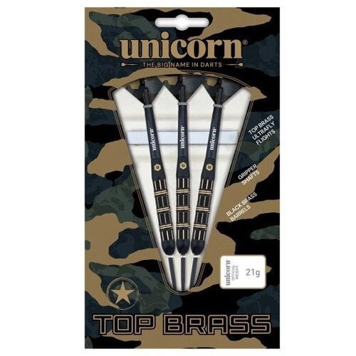 Unicorn Unicorn Top 3 Brass - Steeldarts