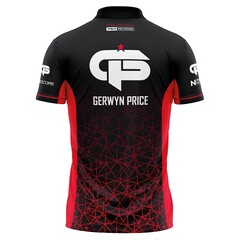 Red Dragon Gerwyn Price Signature Red Polo