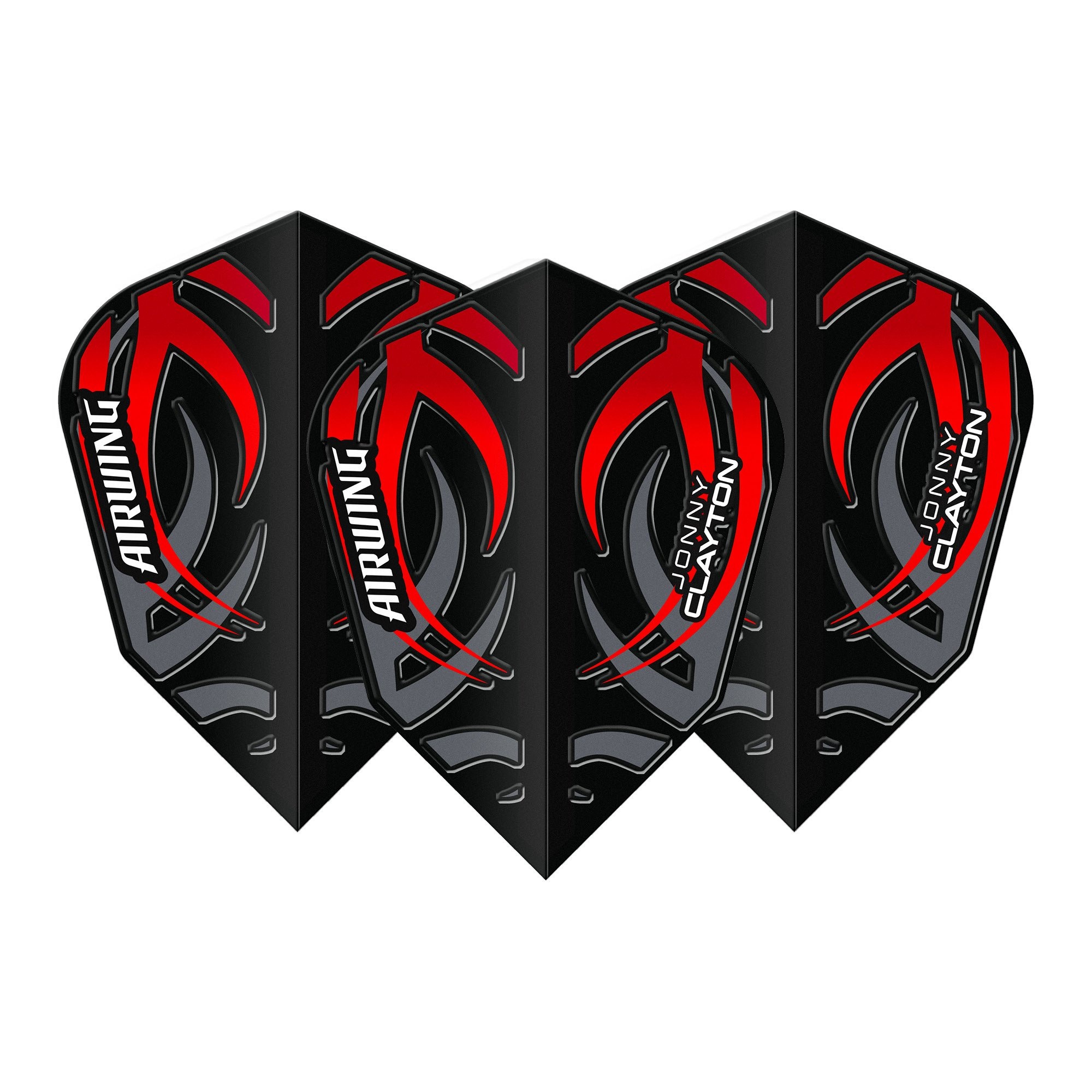 Red Dragon Airwing Jonny Clayton Red VStandard Dart Flights