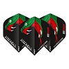 Red Dragon Red Dragon Peter Wright Yin Yang Black White - Dart Flights