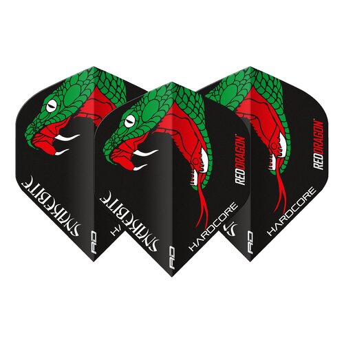 Red Dragon Red Dragon Peter Wright Yin Yang Black White - Dart Flights