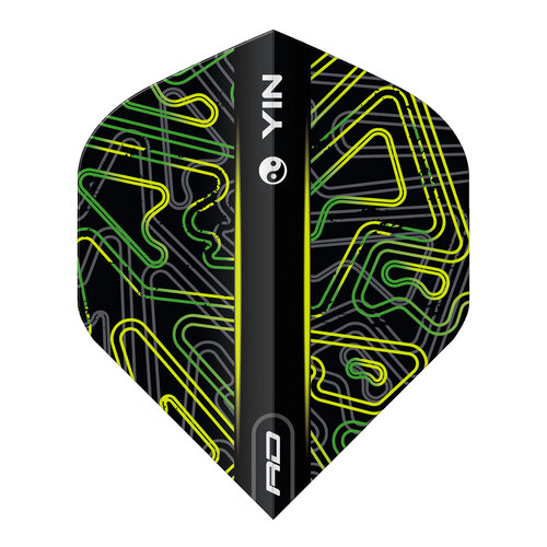 Red Dragon Red Dragon Yin Yang Green Black - Dart Flights