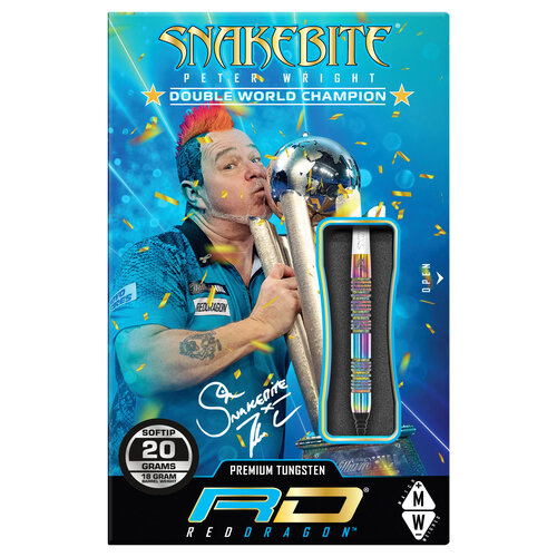 Red Dragon Red Dragon Peter Wright Diamond Fusion Spectron 90% Softdarts