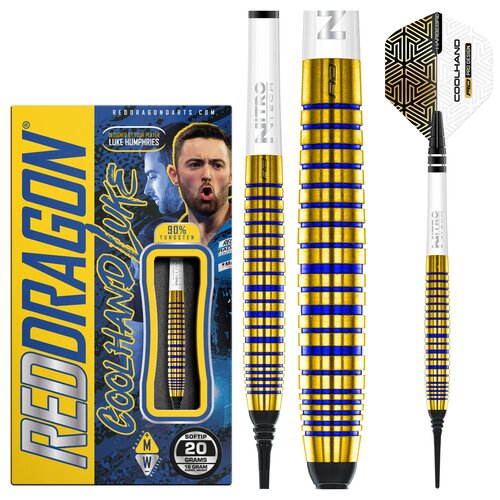 Red Dragon Red Dragon Luke Humphries TX3 Gold 90% Softdarts