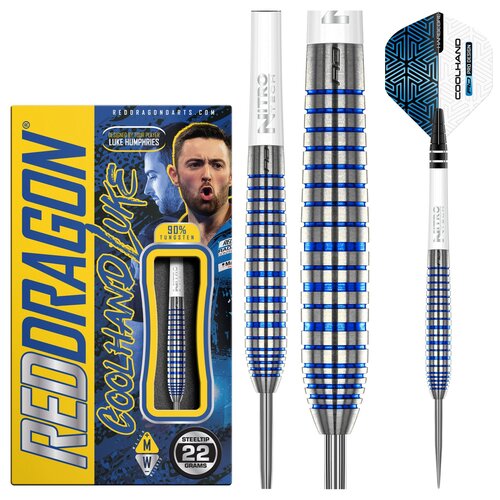 Red Dragon Red Dragon Luke Humphries TX3 Blue 90% - Steeldarts