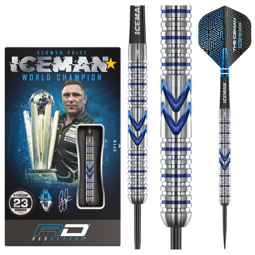 Red Dragon Red Dragon Gerwyn Price Iceman Midnight 90% - Steeldarts