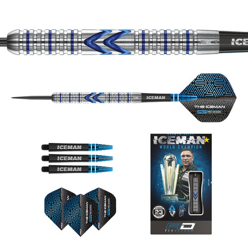 Red Dragon Red Dragon Gerwyn Price Iceman Midnight 90% - Steeldarts