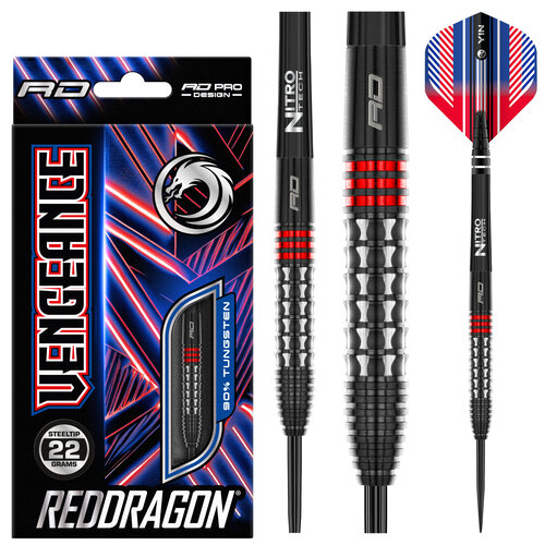 Red Dragon Red Dragon Vengeance Red 90% - Steeldarts