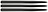 Unicorn Steel Dart Points Volute Black