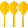 XQMax Darts XQ Max Fenix Yellow Standard - Dart Flights