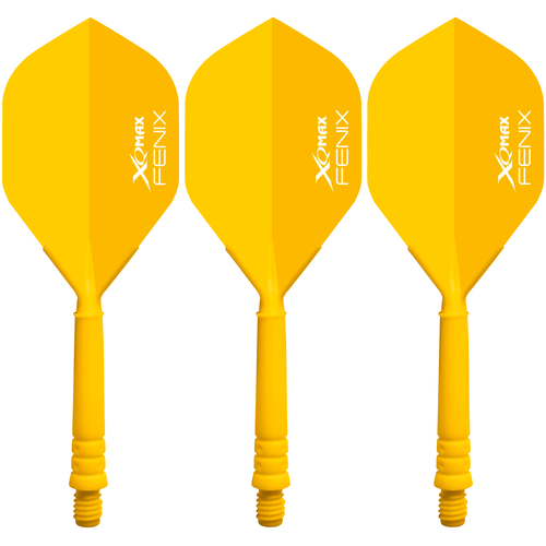 XQMax Darts XQ Max Fenix Yellow Standard - Dart Flights