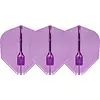 L-Style L-Style Fantom EZ L3 Shape Purple - Dart Flights