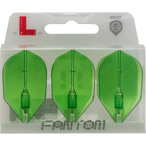 L-Style L-Style Fantom EZ L3 Shape Green - Dart Flights