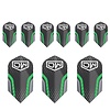 DW Original DW Avenger 01 Green 3 Set Slim - Dart Flights