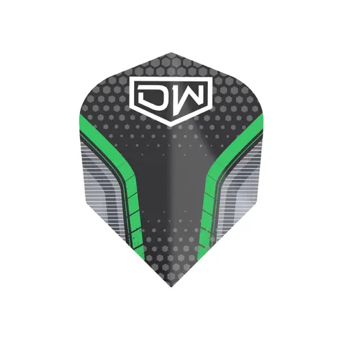 DW Original DW Avenger 01 Green 3 Set NO6 - Dart Flights