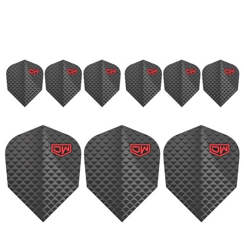 DW Original DW Altitude Black 3 Set NO6 - Dart Flights
