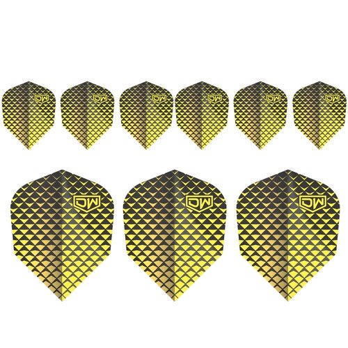 DW Original DW Altitude Yellow 3 Set NO6 - Dart Flights