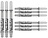 DW Clinch 3 Sets Clear - Dart Shafts
