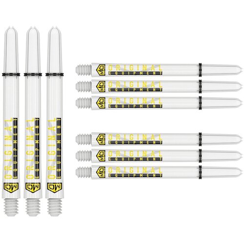 DW Original DW Clinch 3 Sets White - Dart Shafts