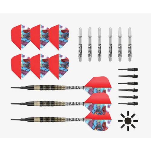 DW Original DW Flashback Black Brass Softdarts