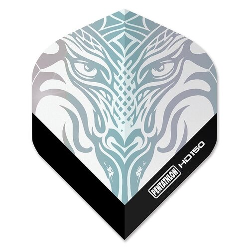 Pentathlon Pentathlon HD150 Metallic Dragon Clear - Dart Flights