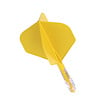 CUESOUL Cuesoul ROST T19 Integrated Dart Flights Big Standard Wing Carbon Yellow - Dart Flights