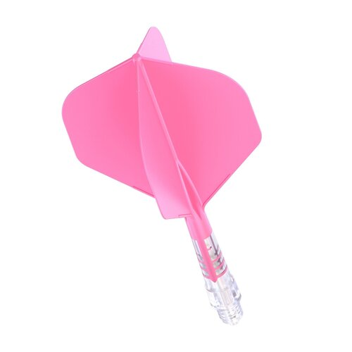 CUESOUL Cuesoul ROST T19 Integrated Dart Flights Big Standard Wing Carbon Pink - Dart Flights