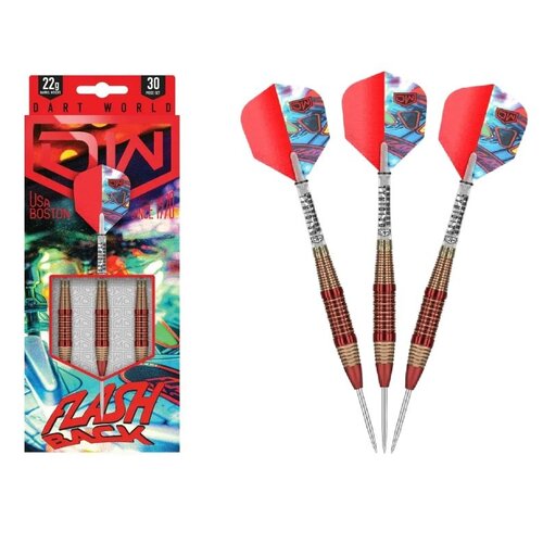 DW Original DW Flashback Red Brass - Steeldarts