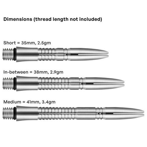 Shot Shot Mako Titanium - Dart Shafts