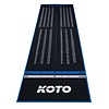 KOTO KOTO Carpet Check Out Blau 285 x 80 cm Dartmatte