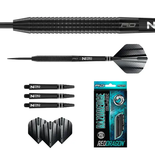 Red Dragon RedDragon Razor Edge Black 85% - Steeldarts