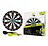 XQ Max Flock Board MvG - Starters Einsteiger-Dartboard