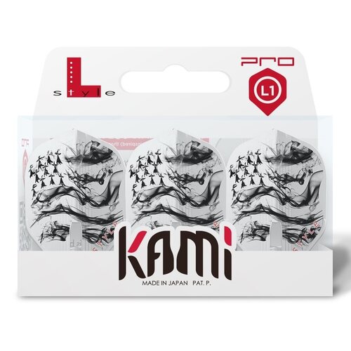 L-Style L-Style L1 Kami Thibault Tricole White V2 - Dart Flights