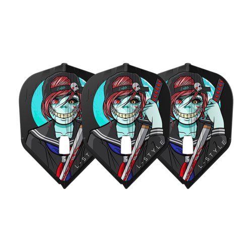 L-Style L-Style L3 Kami Ludo le Mat Black V1 - Dart Flights