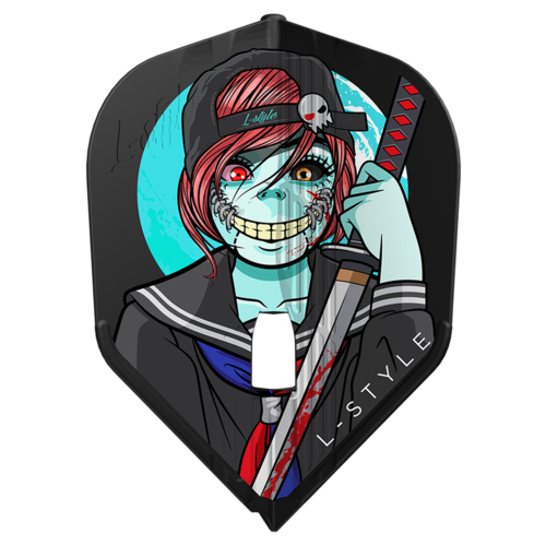 L-Style L-Style L3 Kami Ludo le Mat Black V1 - Dart Flights