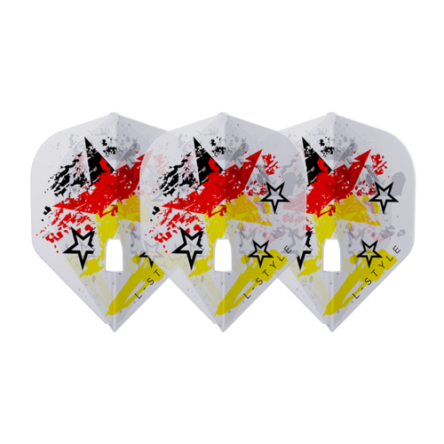 L-Style L-Style L1 Pro Stefannie Rennoch Clear White - Dart Flights