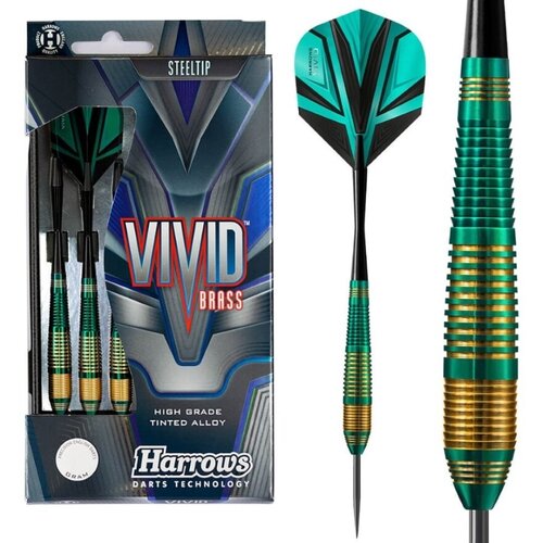 Harrows Harrows Vivid Green Brass - Steeldarts