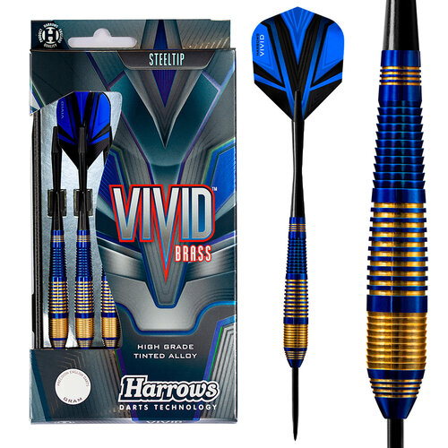 Harrows Harrows Vivid Blue Brass - Steeldarts