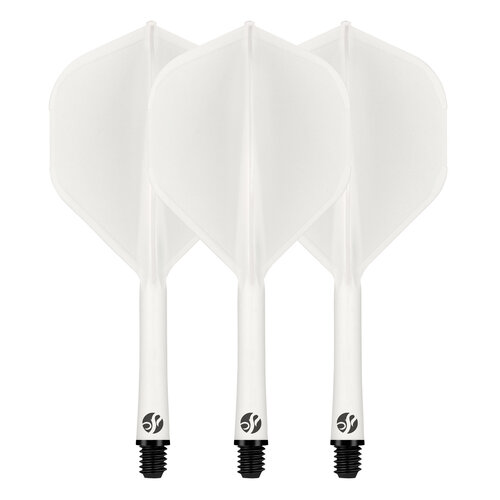 Shot Shot Flight Deck System White NO2 - Dart Flights