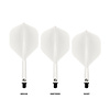 Shot Shot Flight Deck System White NO2 - Dart Flights