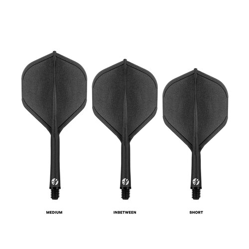 Shot Shot Flight Deck System Black NO2 - Dart Flights