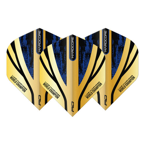 Red Dragon Red Dragon Luke Humphries Gold Hardcore Premium Standard - Dart Flights