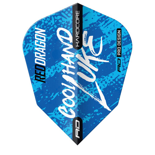 Red Dragon Red Dragon Luke Humphries World Champion Blue V-Standard - Dart Flights