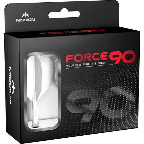 Mission Mission Force 90 White NO6 - Dart Flights