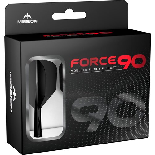 Mission Mission Force 90 Black NO6 - Dart Flights