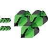 Target Target Tag 3 Set Black Green Ten-X - Dart Flights